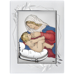 Obrazek Srebrny Matka Boska Karmiąca DS50FOC